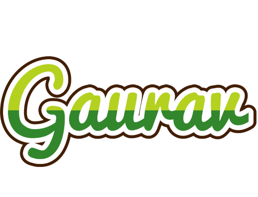 Gaurav golfing logo