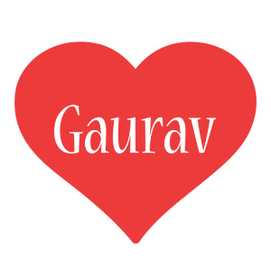 Gaurav love logo