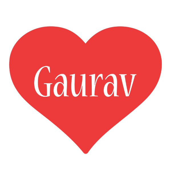 Gaurav love logo