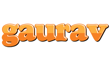 Gaurav orange logo
