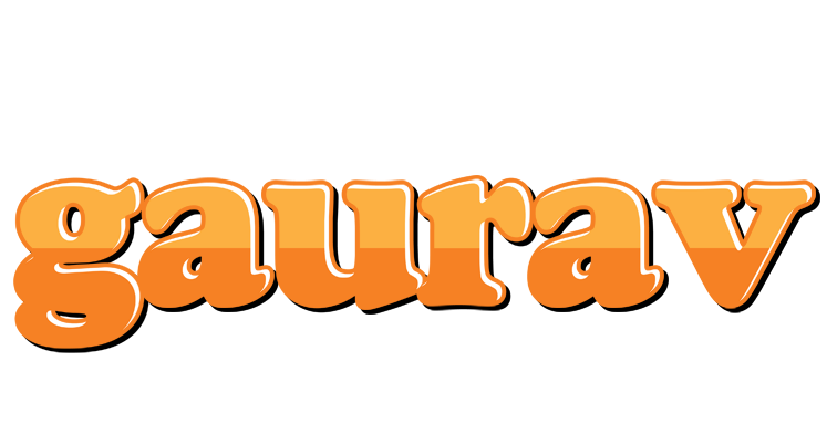Gaurav orange logo