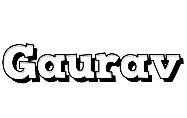 Gaurav snowing logo