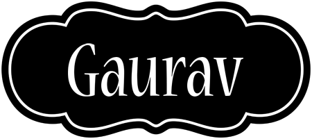 Gaurav welcome logo