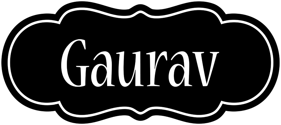 Gaurav welcome logo