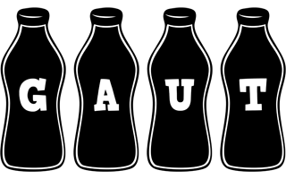 Gaut bottle logo