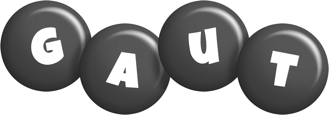 Gaut candy-black logo