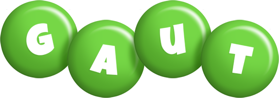 Gaut candy-green logo