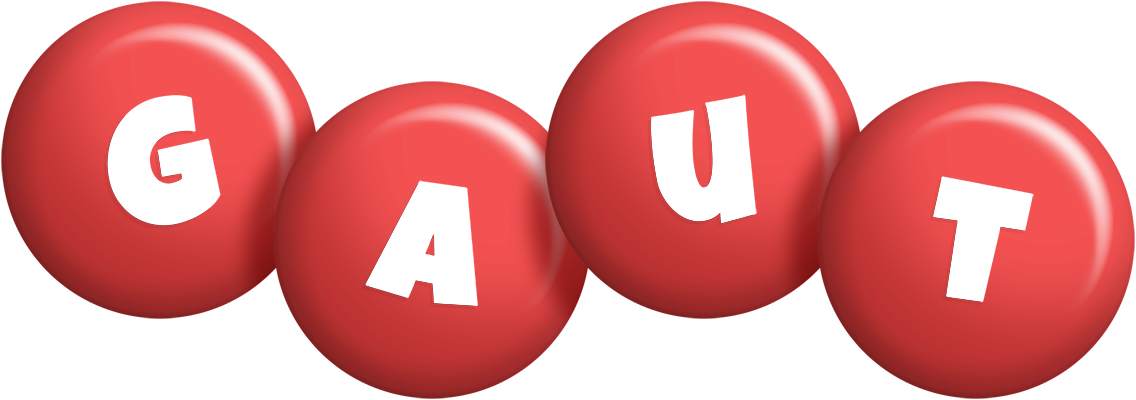 Gaut candy-red logo