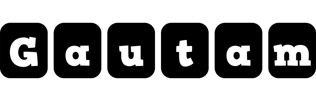 Gautam box logo