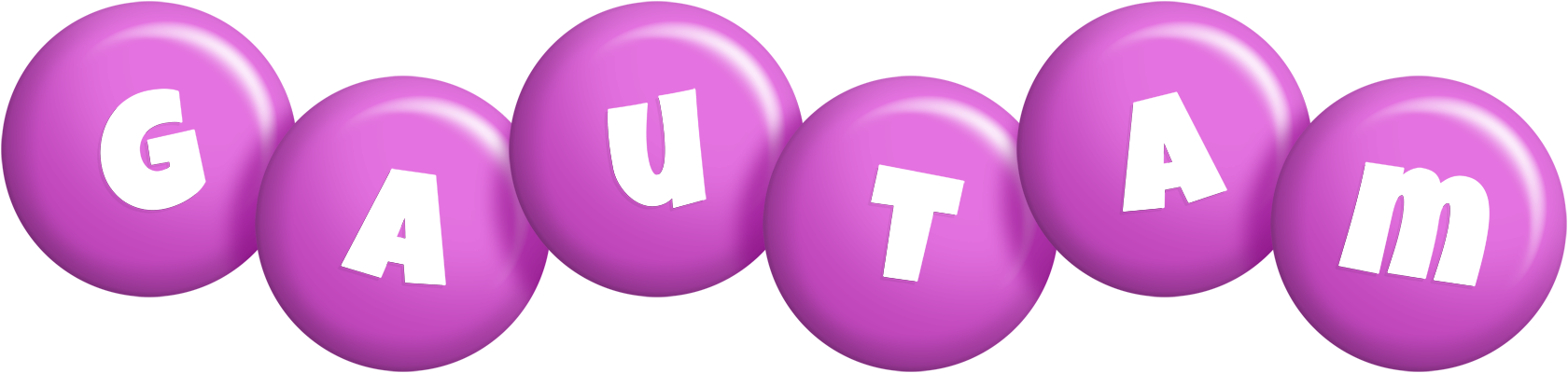 Gautam candy-purple logo