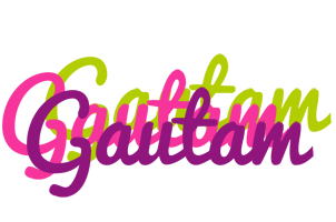 Gautam flowers logo