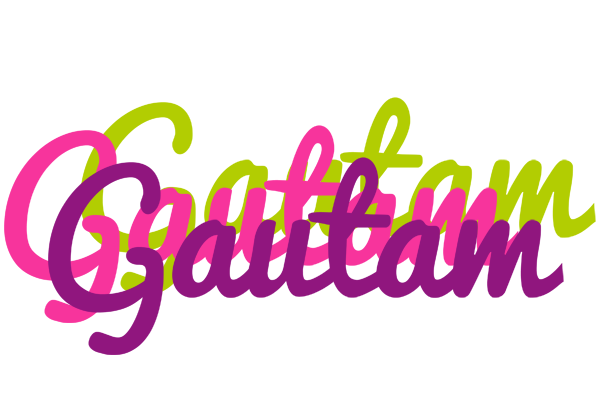 Gautam flowers logo