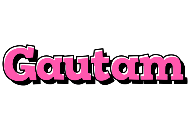Gautam girlish logo