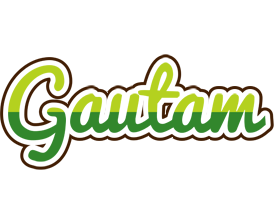 Gautam golfing logo