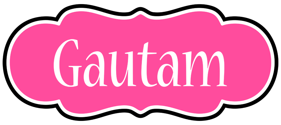 Gautam invitation logo