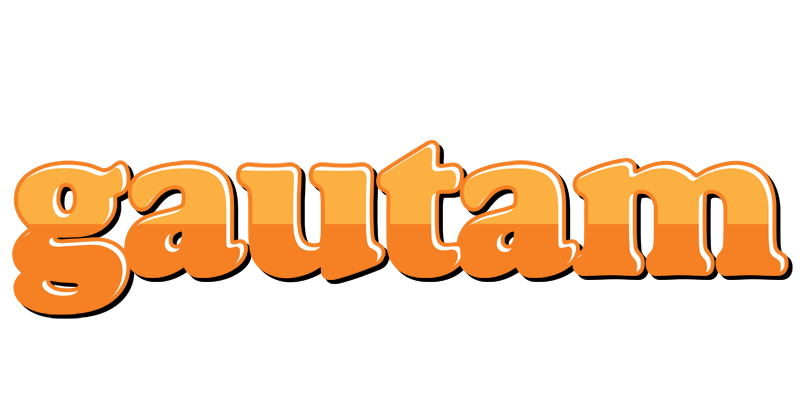 Gautam orange logo