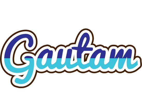 Gautam raining logo