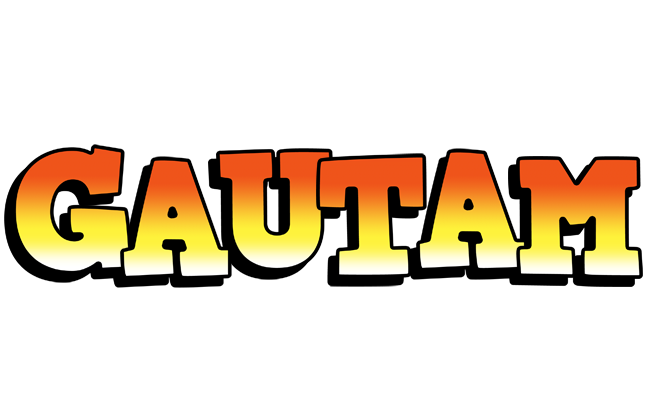 Gautam sunset logo