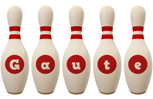 Gaute bowling-pin logo