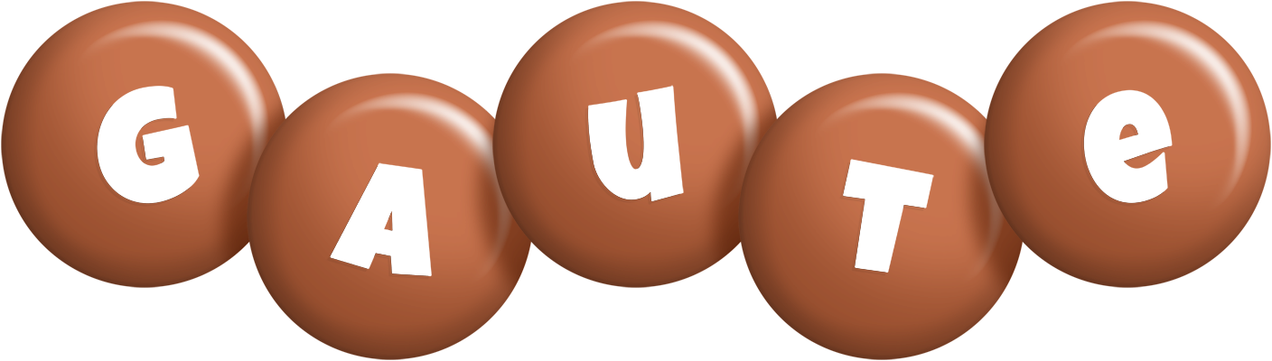 Gaute candy-brown logo