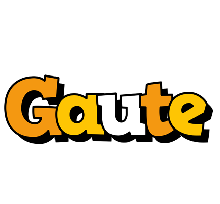 Gaute cartoon logo