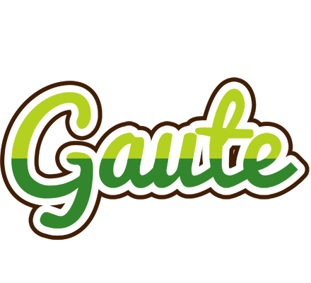 Gaute golfing logo