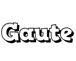 Gaute snowing logo