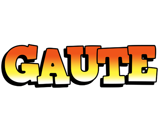 Gaute sunset logo