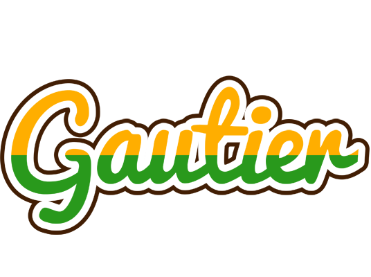 Gautier banana logo