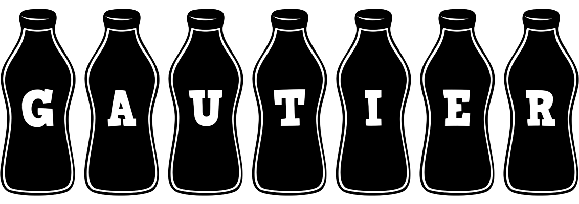 Gautier bottle logo