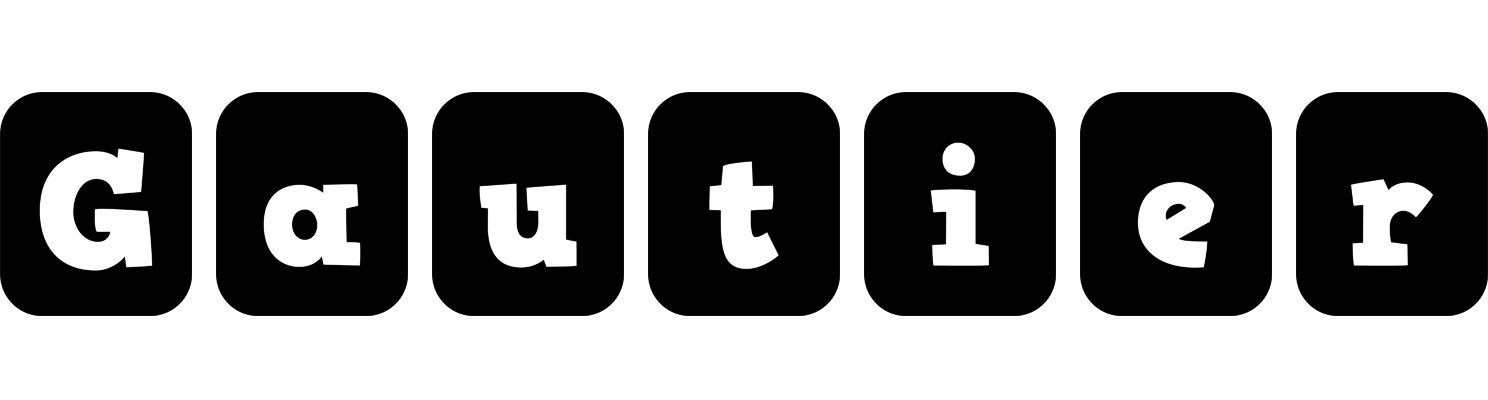 Gautier box logo