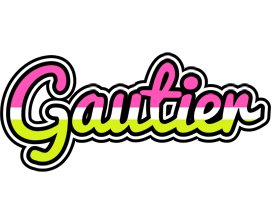 Gautier candies logo