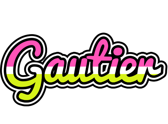 Gautier candies logo