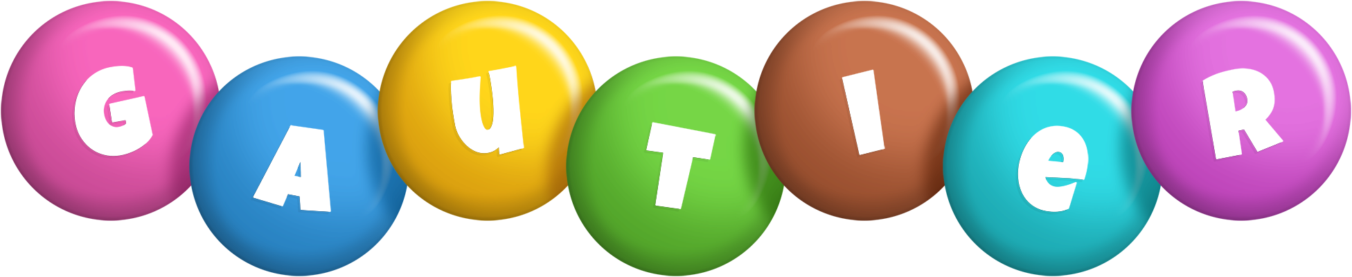 Gautier candy logo