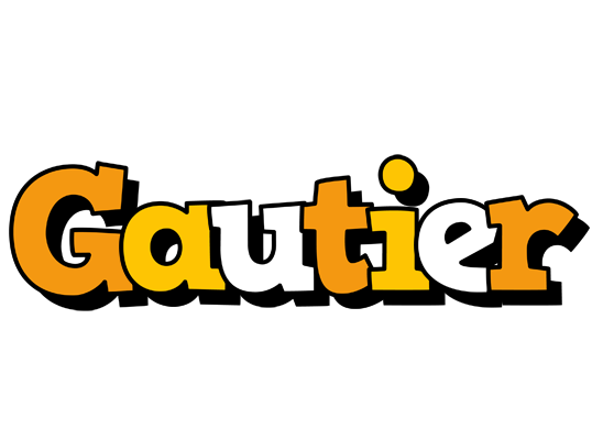 Gautier cartoon logo