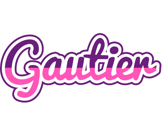 Gautier cheerful logo