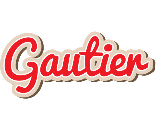 Gautier chocolate logo