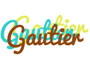 Gautier cupcake logo