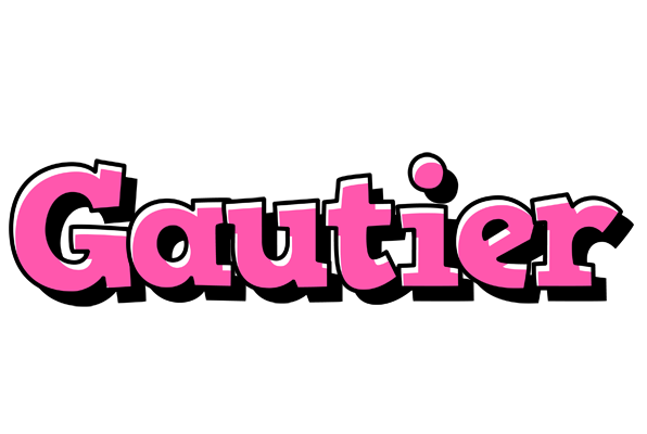 Gautier girlish logo