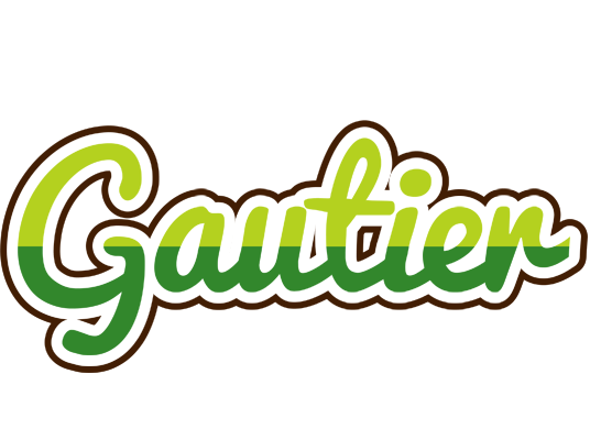 Gautier golfing logo