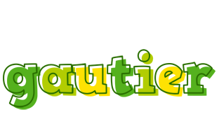 Gautier juice logo