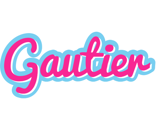 Gautier popstar logo