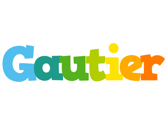 Gautier rainbows logo