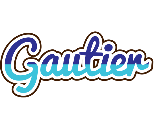 Gautier raining logo