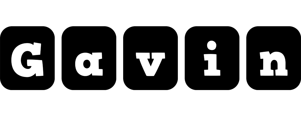 Gavin box logo