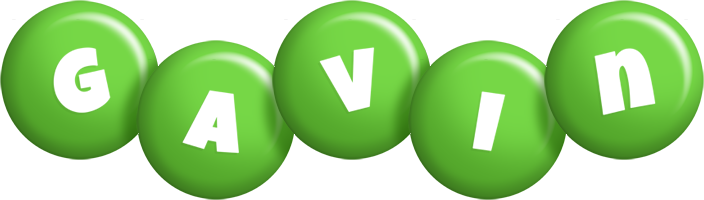 Gavin candy-green logo