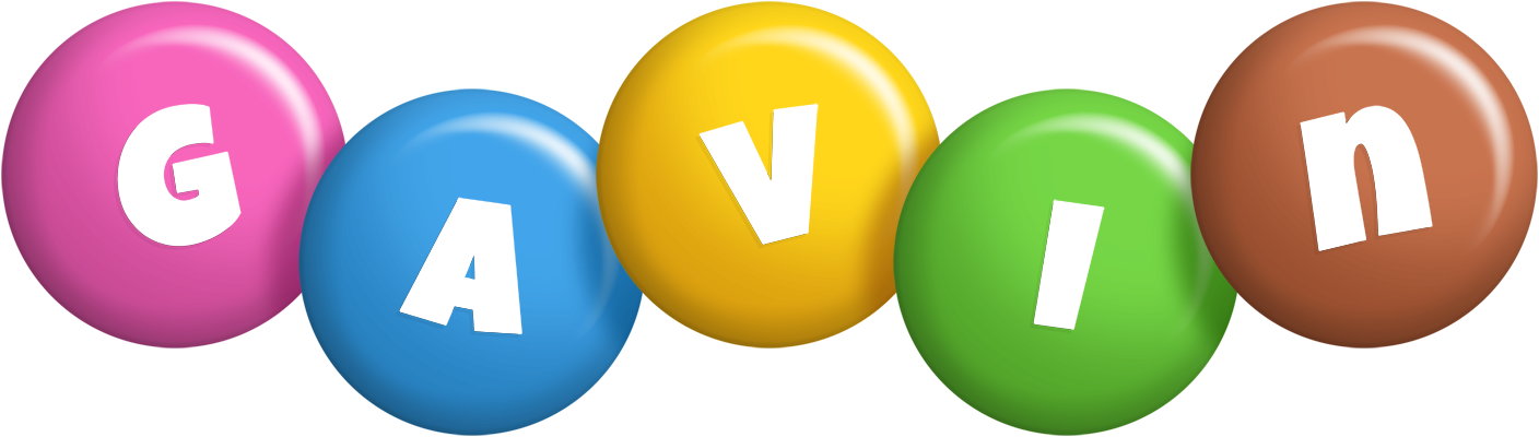 Gavin candy logo