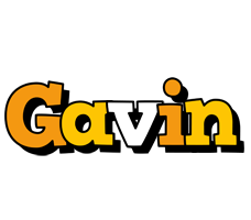 Gavin cartoon logo