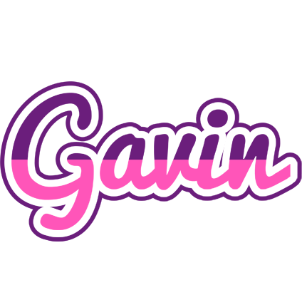 Gavin cheerful logo