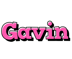 Gavin girlish logo